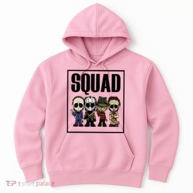 Halloween Shirt Squad Horror Character Hoodie