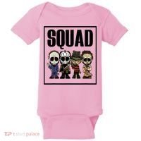 Halloween Shirt Squad Horror Character Baby Bodysuit thumb 0