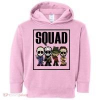 Halloween Shirt Squad Horror Character Toddler Hoodie thumb 0