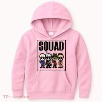 Halloween Shirt Squad Horror Character Kids Hoodie thumb 0