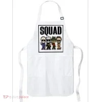 Halloween Shirt Squad Horror Character Apron thumb 0