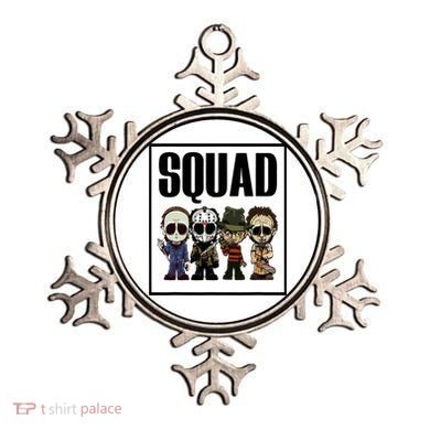 Halloween Shirt Squad Horror Character Ornament