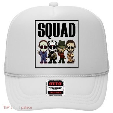 Halloween Shirt Squad Horror Character Hat