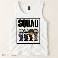 Halloween Shirt Squad Horror Character Tank Top thumb 2