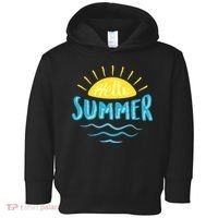 Hello Summer Sunset Toddler Hoodie thumb 0