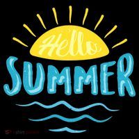 Hello Summer Sunset Toddler Hoodie thumb 2