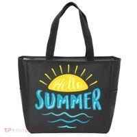 Hello Summer Sunset Tote Bag thumb 0