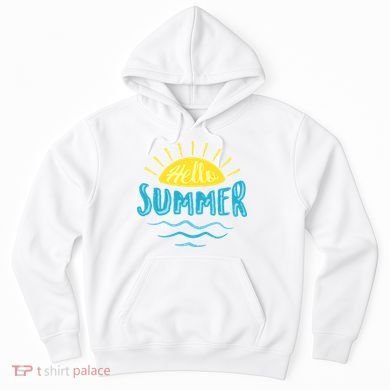 Hello Summer Sunset Hoodie