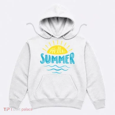 Hello Summer Sunset Hoodie