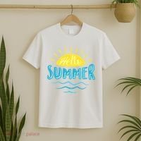 Hello Summer Sunset T-Shirt thumb 2