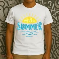 Hello Summer Sunset T-Shirt thumb 3