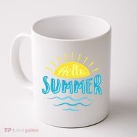 Hello Summer Sunset Coffee Mug thumb 0