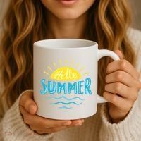 Hello Summer Sunset Coffee Mug thumb 3