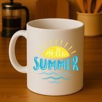 Hello Summer Sunset Coffee Mug thumb 4