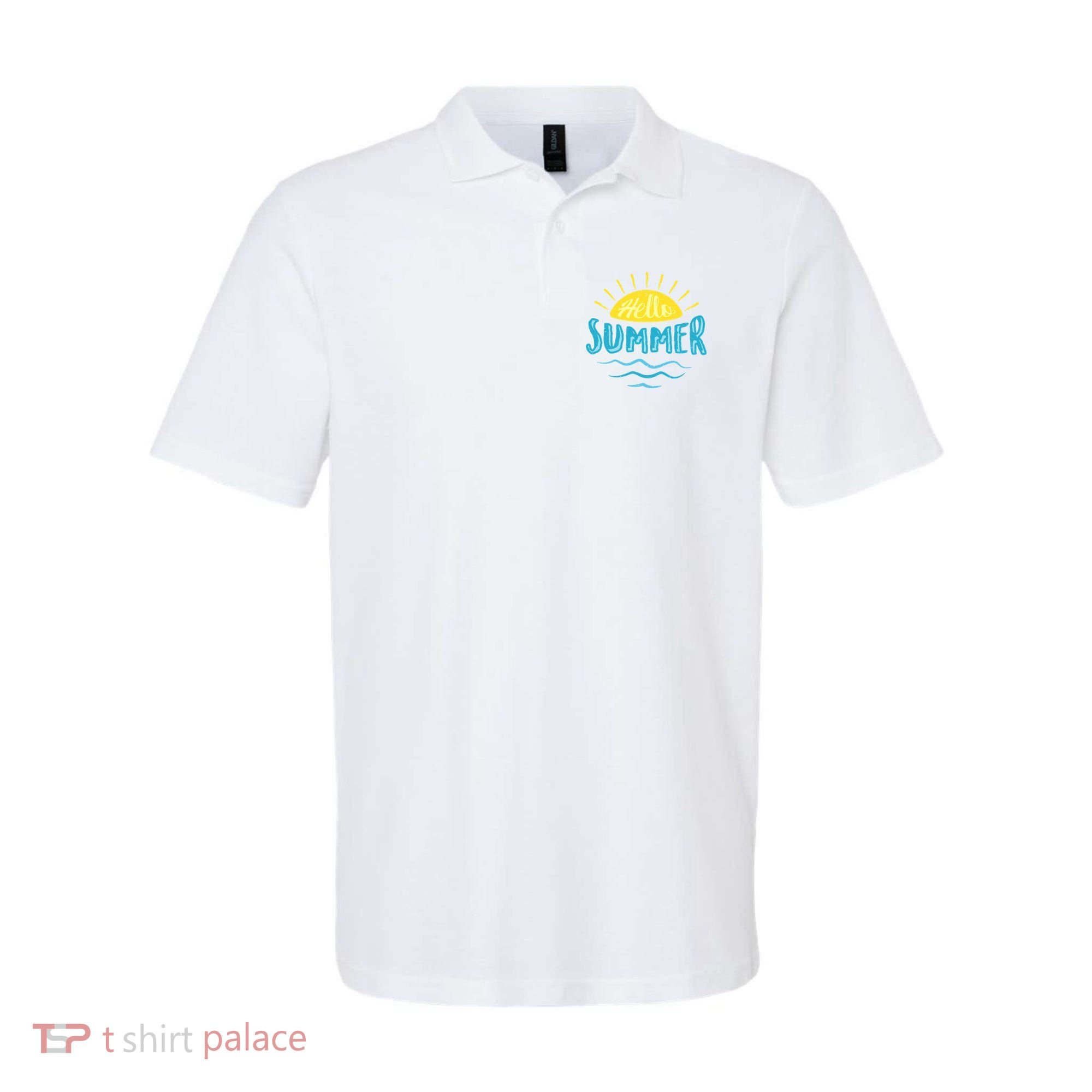 Hello Summer Sunset Polo