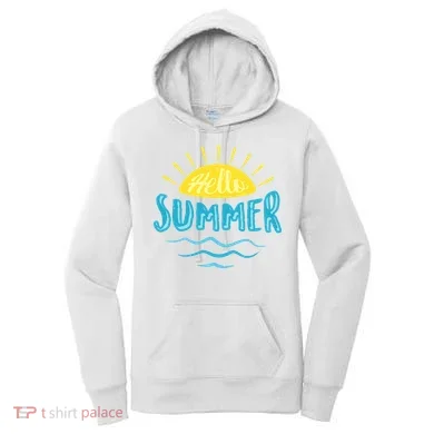 Hello Summer Sunset Women's Hoodie