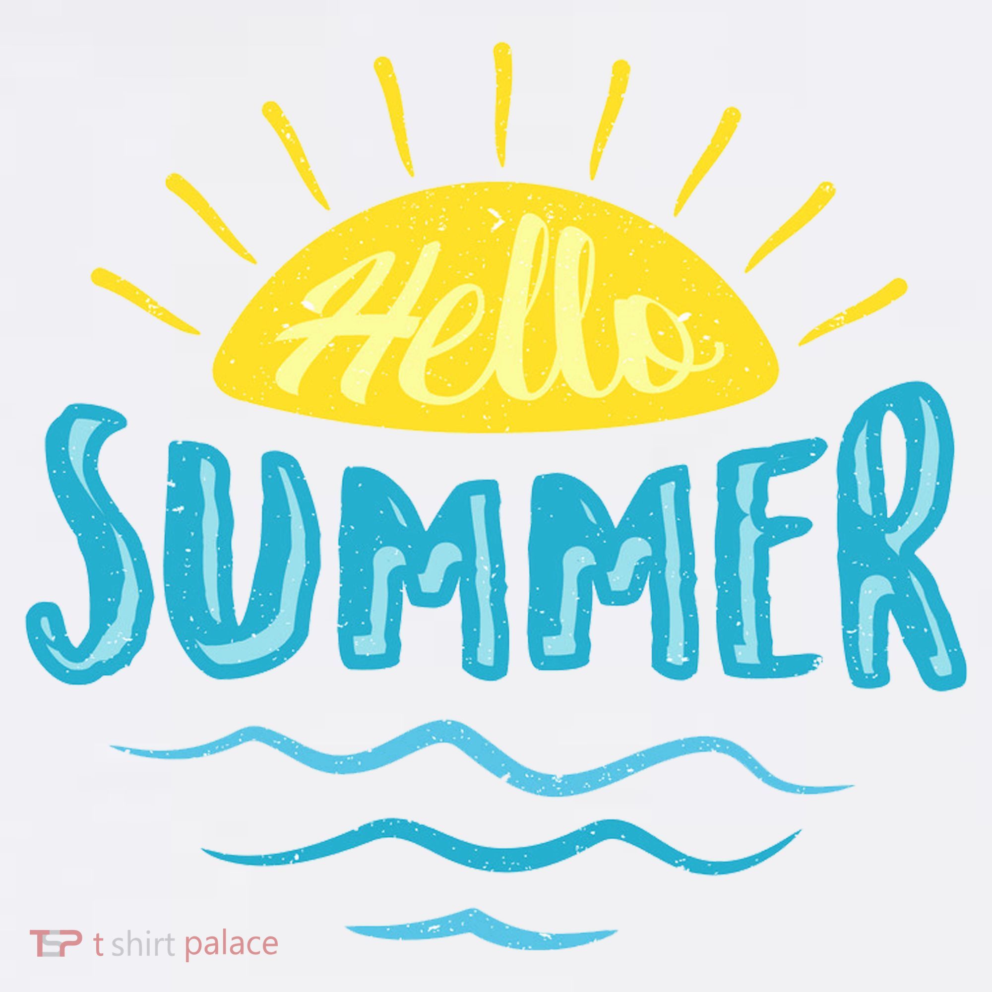 Hello Summer Sunset Tumbler