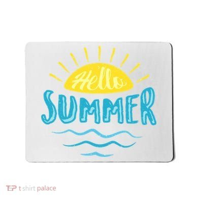 Hello Summer Sunset Mousepad