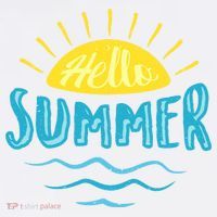Hello Summer Sunset Ornament thumb 1