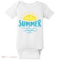 Hello Summer Sunset Baby Bodysuit thumb 0