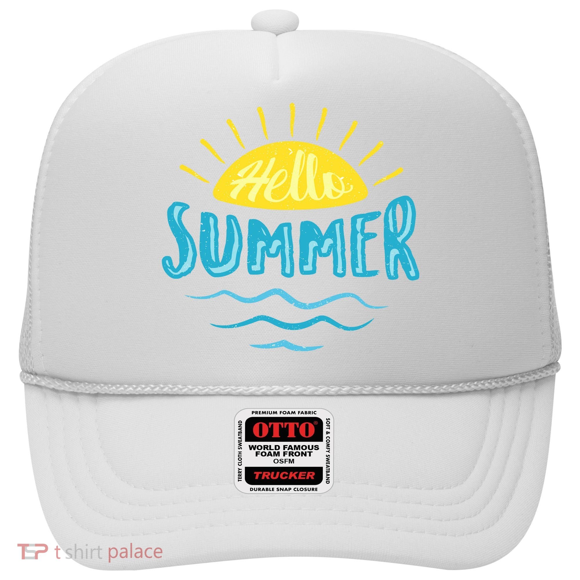 Hello Summer Sunset Hat