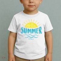 Hello Summer Sunset Toddler T-Shirt thumb 2