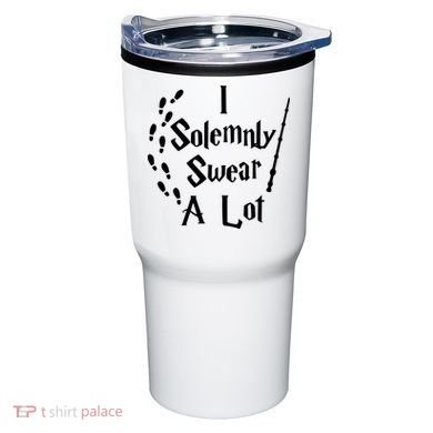 Harry Solemnly Swear A Lot Quotes Wizard Witch Tumbler