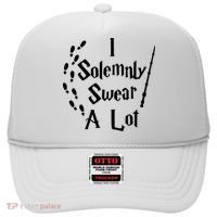 Harry Solemnly Swear A Lot Quotes Wizard Witch Hat thumb 0