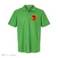 Hammerhead Shark Sihouette Sunset Polo thumb 0