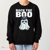 Halloween Spooky Seas The Boo Funny Police Ghost Gift Women's Sweatshirt thumb 0