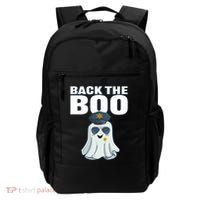 Halloween Spooky Seas The Boo Funny Police Ghost Gift Backpack thumb 0