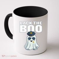 Halloween Spooky Seas The Boo Funny Police Ghost Gift Coffee Mug thumb 0