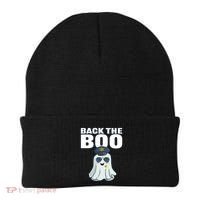 Halloween Spooky Seas The Boo Funny Police Ghost Gift Beanie thumb 0