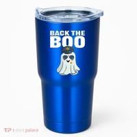 Halloween Spooky Seas The Boo Funny Police Ghost Gift Tumbler thumb 0