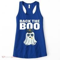 Halloween Spooky Seas The Boo Funny Police Ghost Gift Women's Tank Top thumb 0