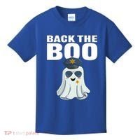 Halloween Spooky Seas The Boo Funny Police Ghost Gift Kids T-Shirt thumb 0
