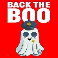 Halloween Spooky Seas The Boo Funny Police Ghost Gift Santa Hat thumb 1