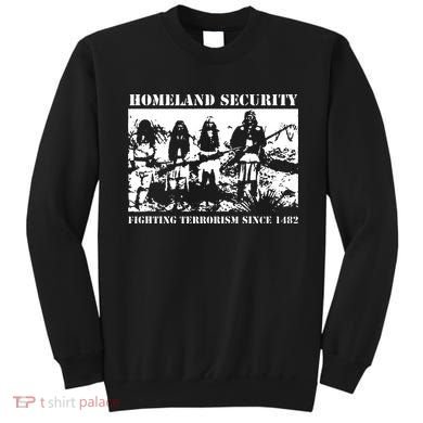 Homeland Security Since 1482 Printed Cotton Sweatshirt
