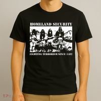 Homeland Security Since 1482 Printed Cotton T-Shirt thumb 3