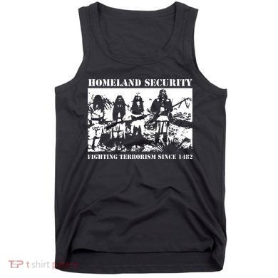 Homeland Security Since 1482 Printed Cotton Tank Top