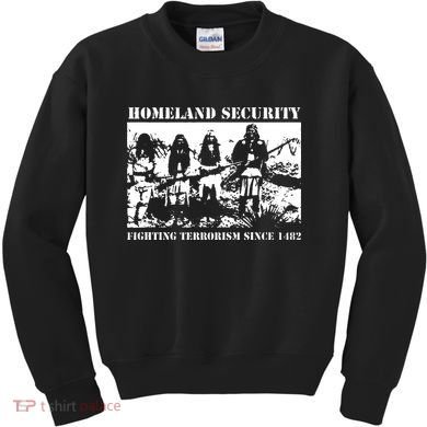 Homeland Security Since 1482 Printed Cotton Kids Sweatshirt