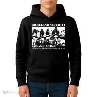 Homeland Security Since 1482 Printed Cotton Kids Hoodie thumb 4