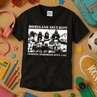 Homeland Security Since 1482 Printed Cotton Kids T-Shirt thumb 3