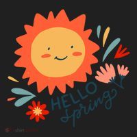 Hello Spring Sunset Floral Women's Sweatshirt thumb 2