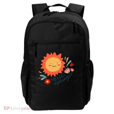 Hello Spring Sunset Floral Backpack