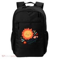 Hello Spring Sunset Floral Backpack thumb 0
