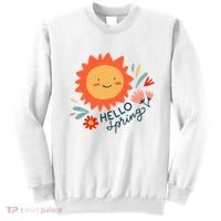 Hello Spring Sunset Floral Sweatshirt thumb 0