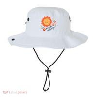 Hello Spring Sunset Floral Bucket Hat thumb 0