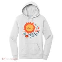 Hello Spring Sunset Floral Women's Hoodie thumb 0