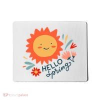 Hello Spring Sunset Floral Mousepad thumb 0